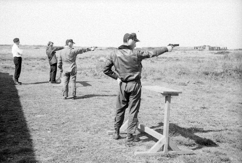 Andy Granuzzo at firing range