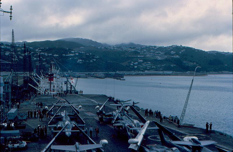 Eagle flight deck Wellington Harbour 02