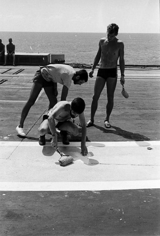 Flight deck painting